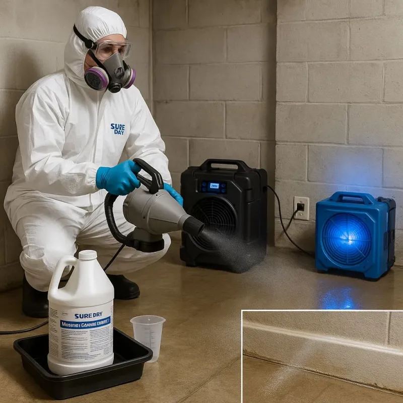 Sanitization and Odor Removal process in Saint Francisville, LA
